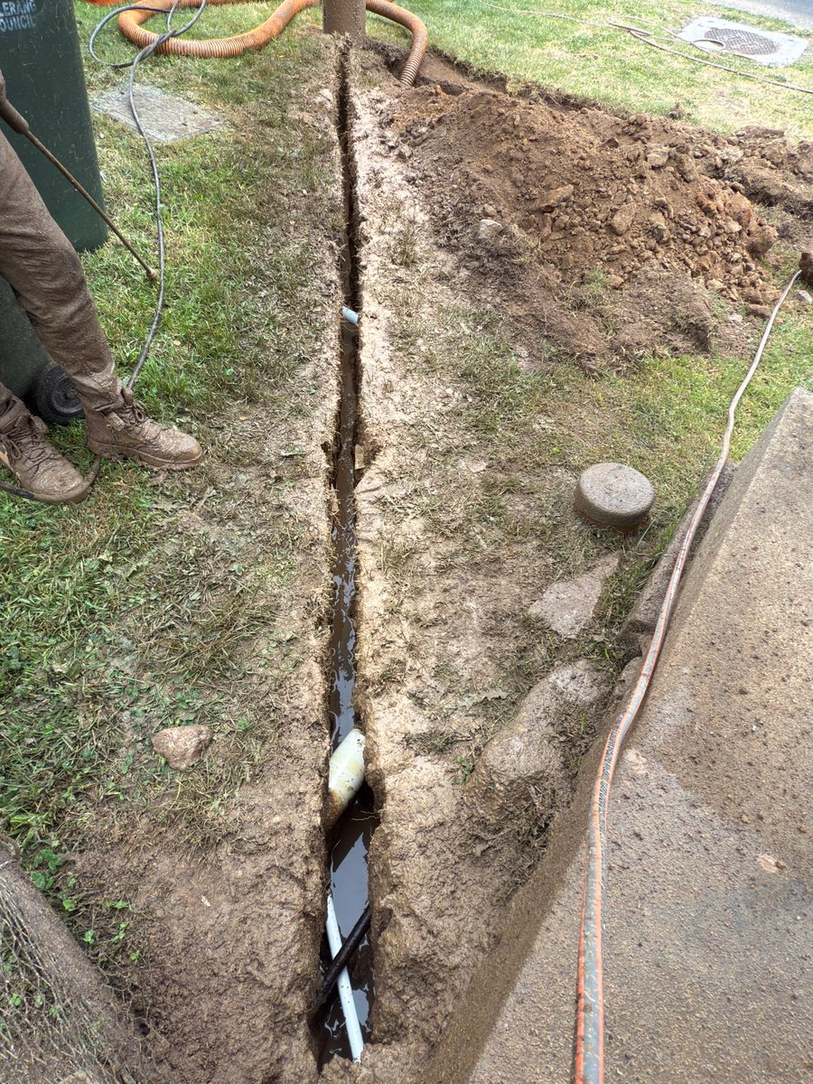 Trenching, Belconnen ACT